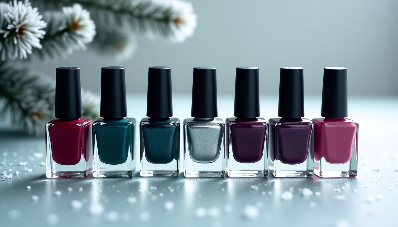 Sélection de vernis aux couleurs tendance pour l
