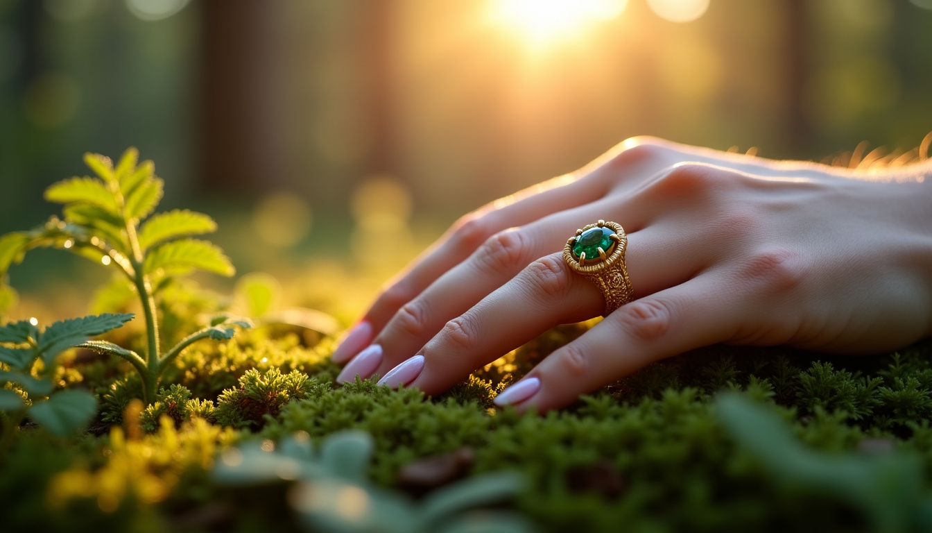 Pourquoi porter une bague pierre verte en 2026 ?