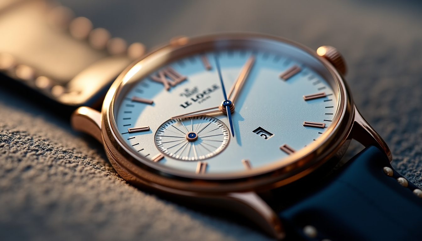 Cadran de la montre Tissot Le Locle avec finitions épurées et index appliqués, inspiré des années 1940