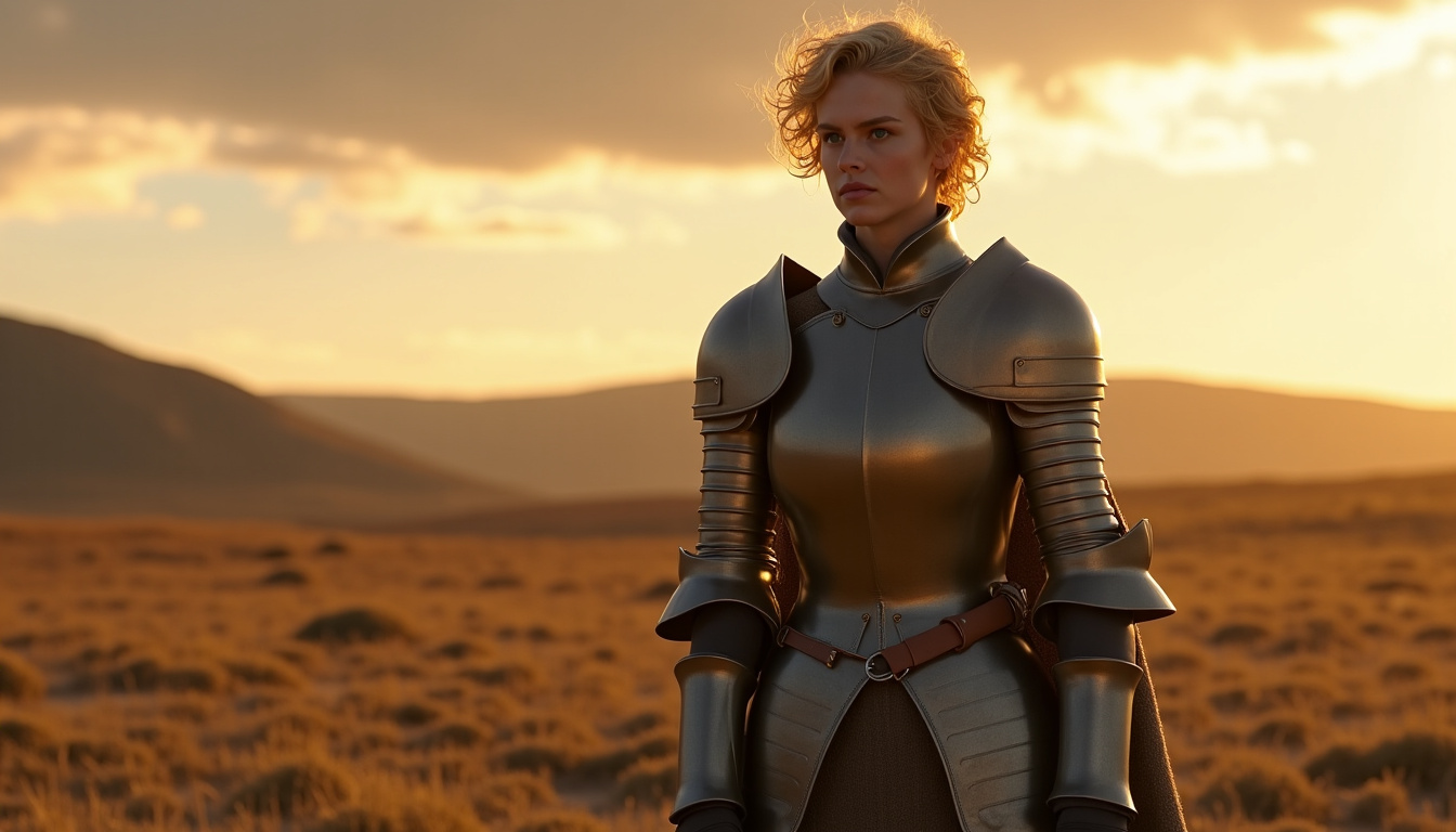 Gwendoline Christie en tenue d