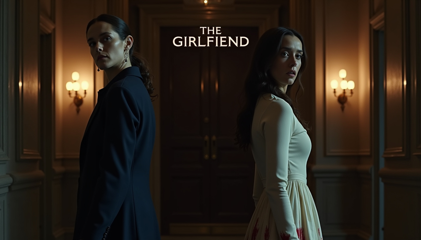 Affiche officielle de la série The Girlfriend avec Robin Wright et Olivia Cooke