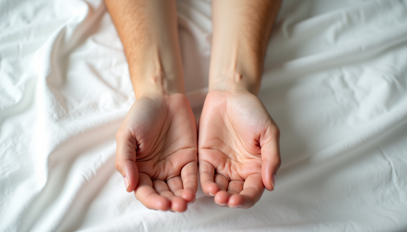 Illustration montrant la différence entre veines vertes (carnation chaude) et veines bleues (carnation froide)