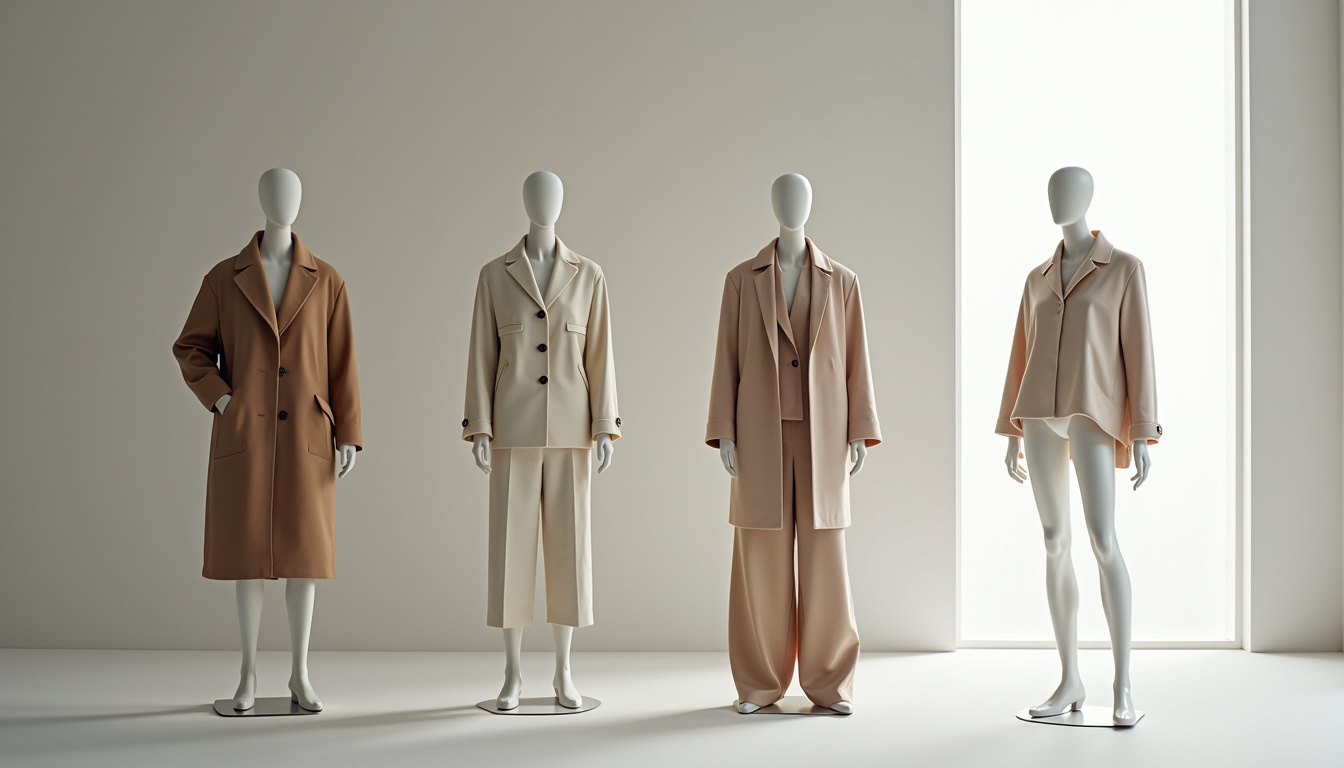 Comparaison visuelle entre Mango, Uniqlo, Maje et Sézane: styles, prix et durabilité