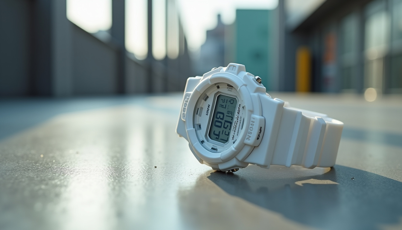La G-Shock blanche, un accessoire stylé et résistant en 2026