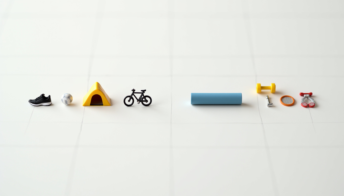 Tableau comparatif visuel des alternatives à Decathlon pour différents besoins sportifs