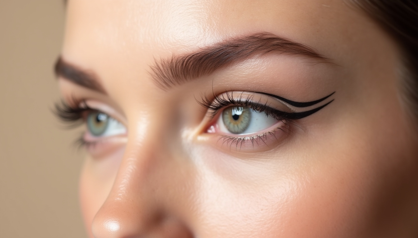 Comparaison visuelle des différentes techniques d'eyeliner permanent: microshading, machine rotative et effet smudged